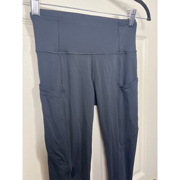 Lululemon Athletica Fast & Free Tight Nulux Crop Legging Black size 4 / Small - Picture 3 of 8